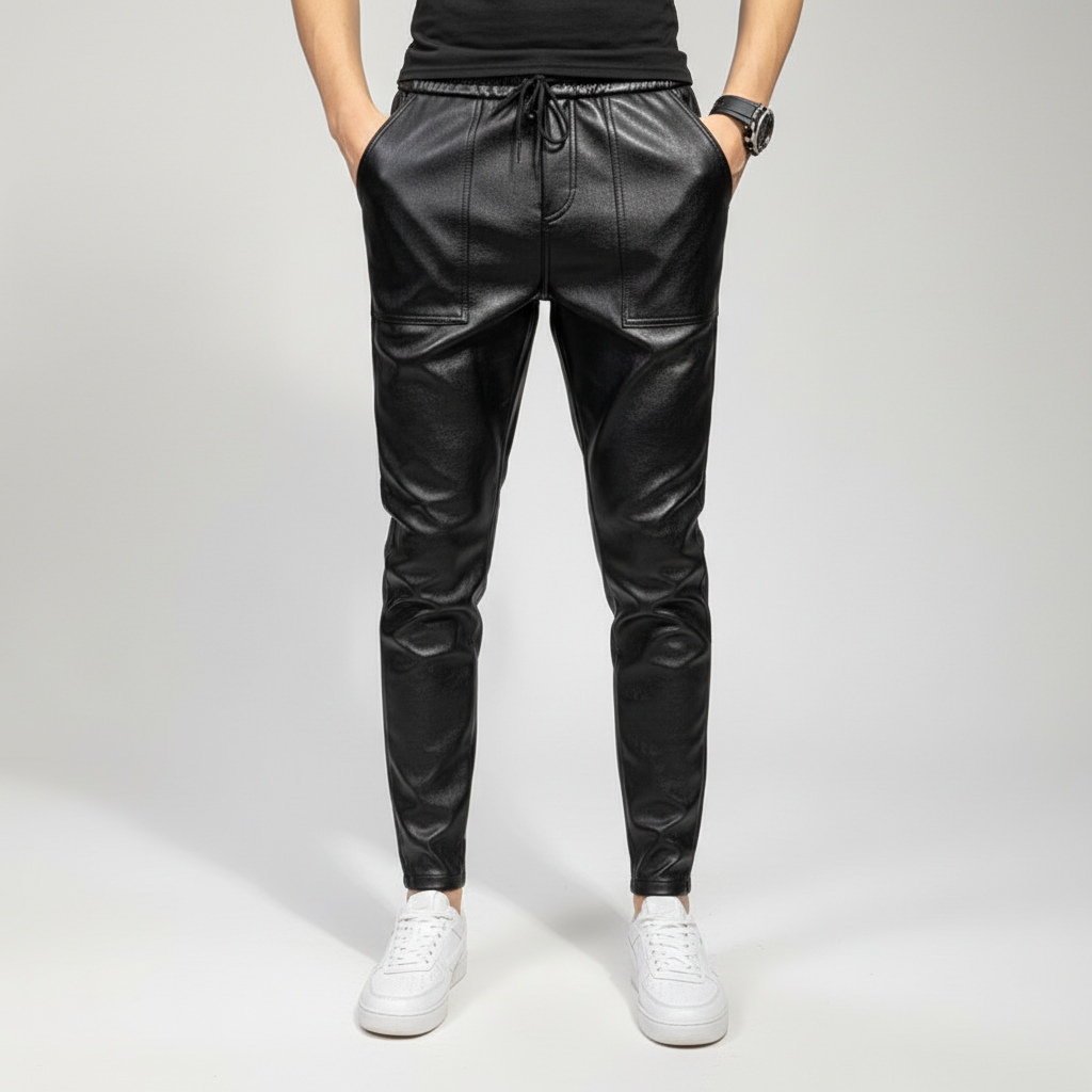 Hochwertige Kunstlederhose - Finn