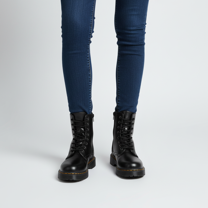 Hochwertige Lederstiefel - Julia