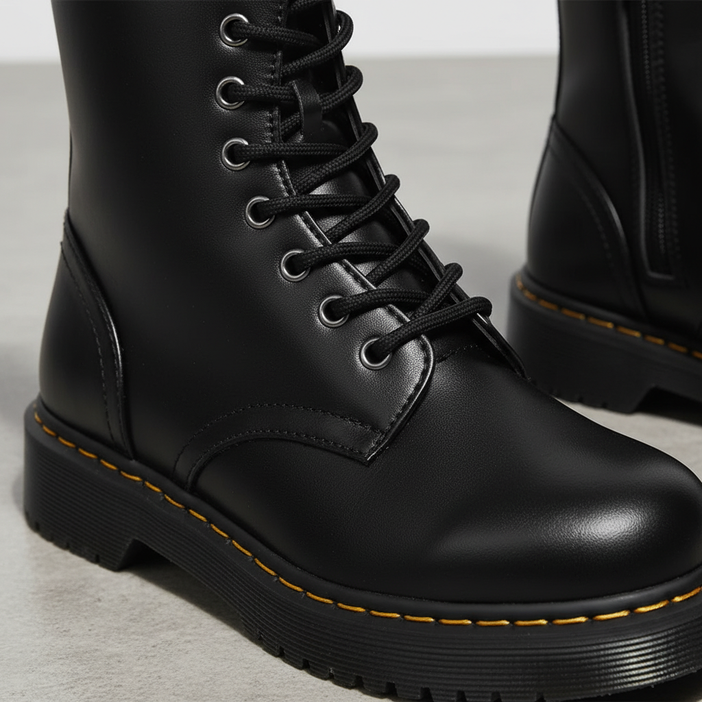 Hochwertige Lederstiefel - Julia