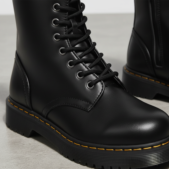 Hochwertige Lederstiefel - Julia