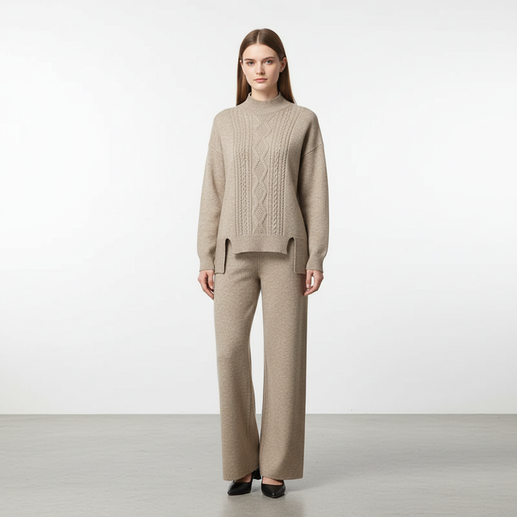 Hochwertiges Kaschmir-Set - Marina