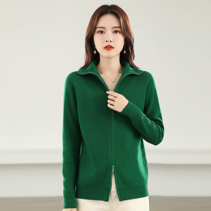 Hochwertiges Strickmaterial -  Annette