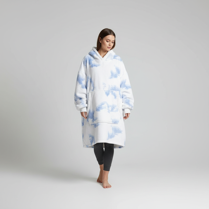 Hoodie Und Decke Kombiniert - SnuggleBlanket