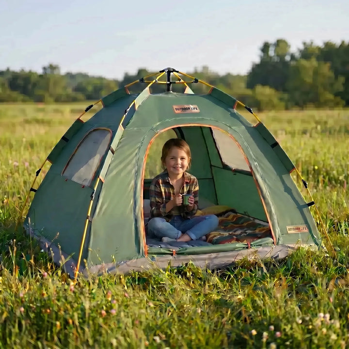 Instant Pop-Up Tent For 2 to 3 persons -  Campriva
