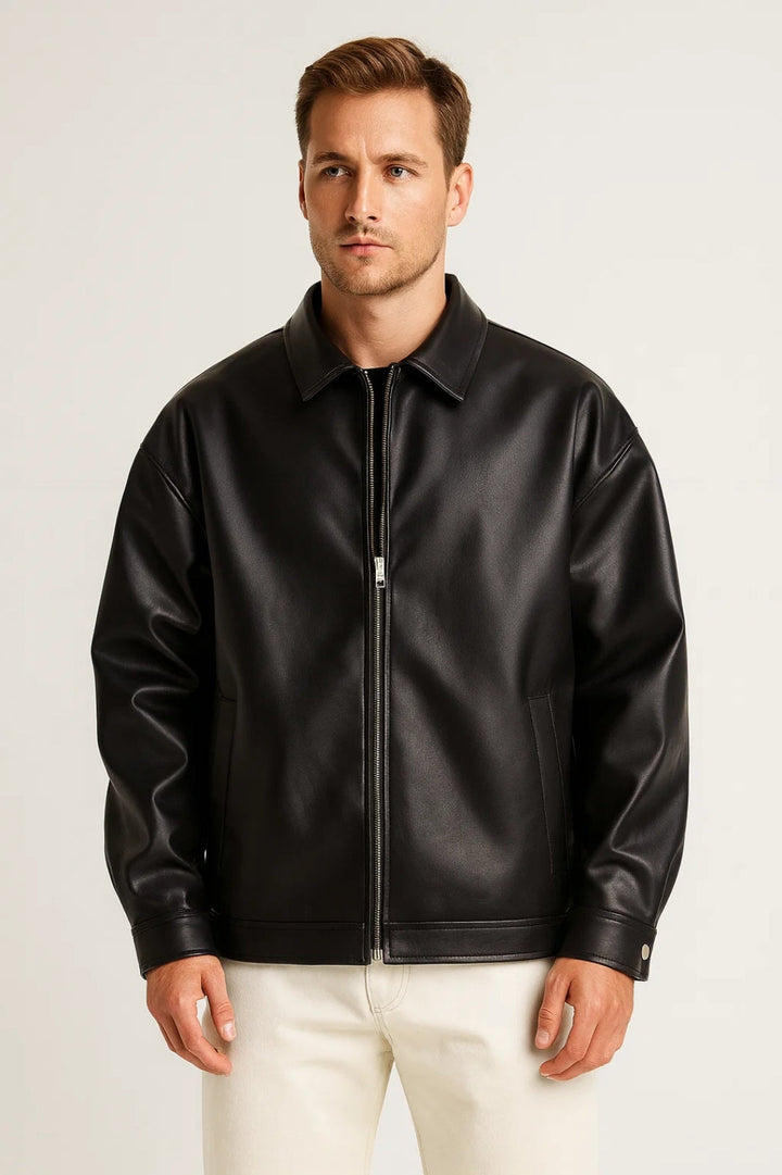 Jacke In Regular Fit Mit Hüftlänge - Santino