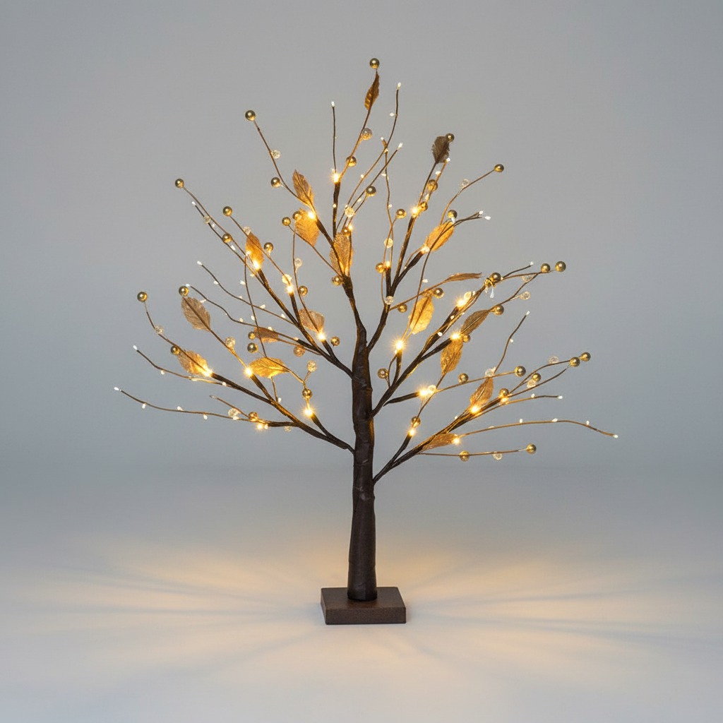 Kabelloser LED Deko Baum - Warmbranch