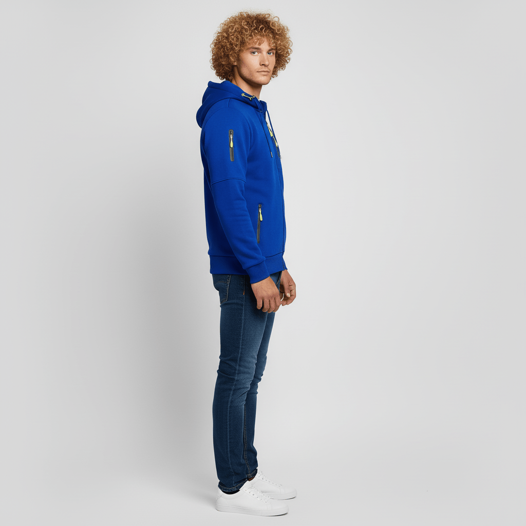 Kapuzenjacke Mit Durchgehreißverschluss - Noel