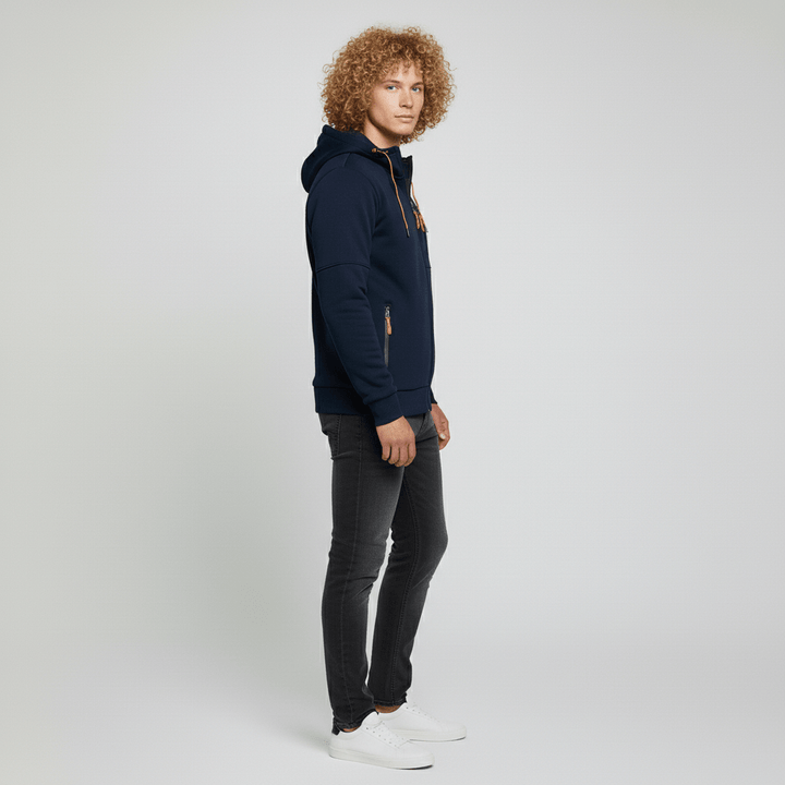 Kapuzenjacke Mit Durchgehreißverschluss - Noel