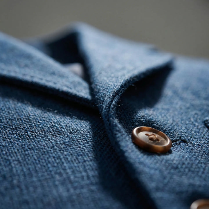 Kariertes Herrengilet Mit V-Ausschnitt - Sergio