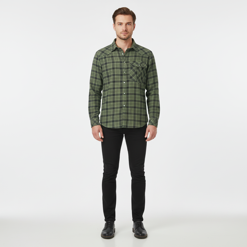 Kariertes Herrenhemd - Arnold