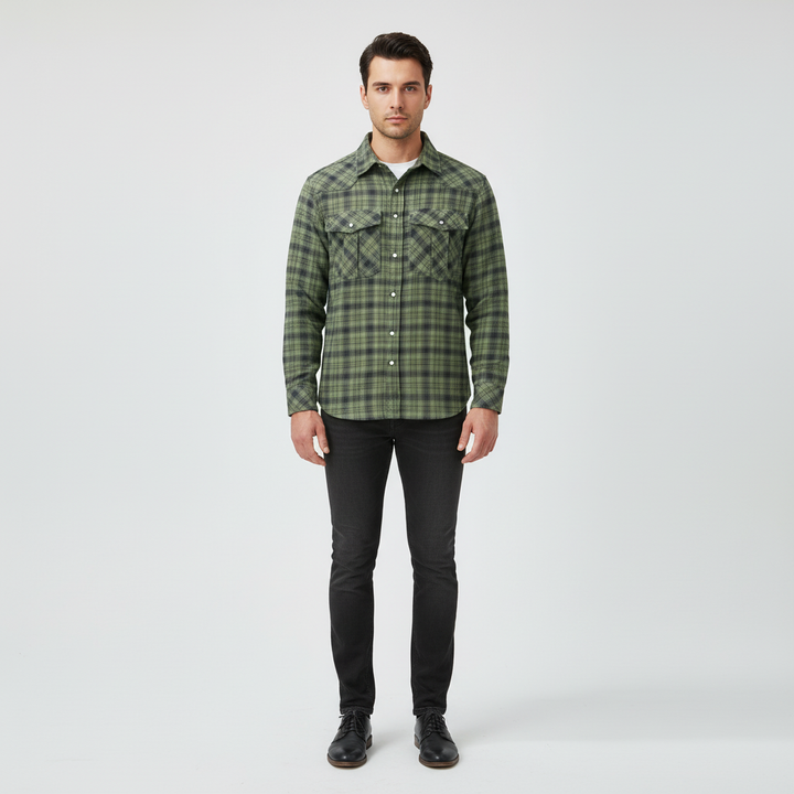 Kariertes Herrenhemd - Arnold