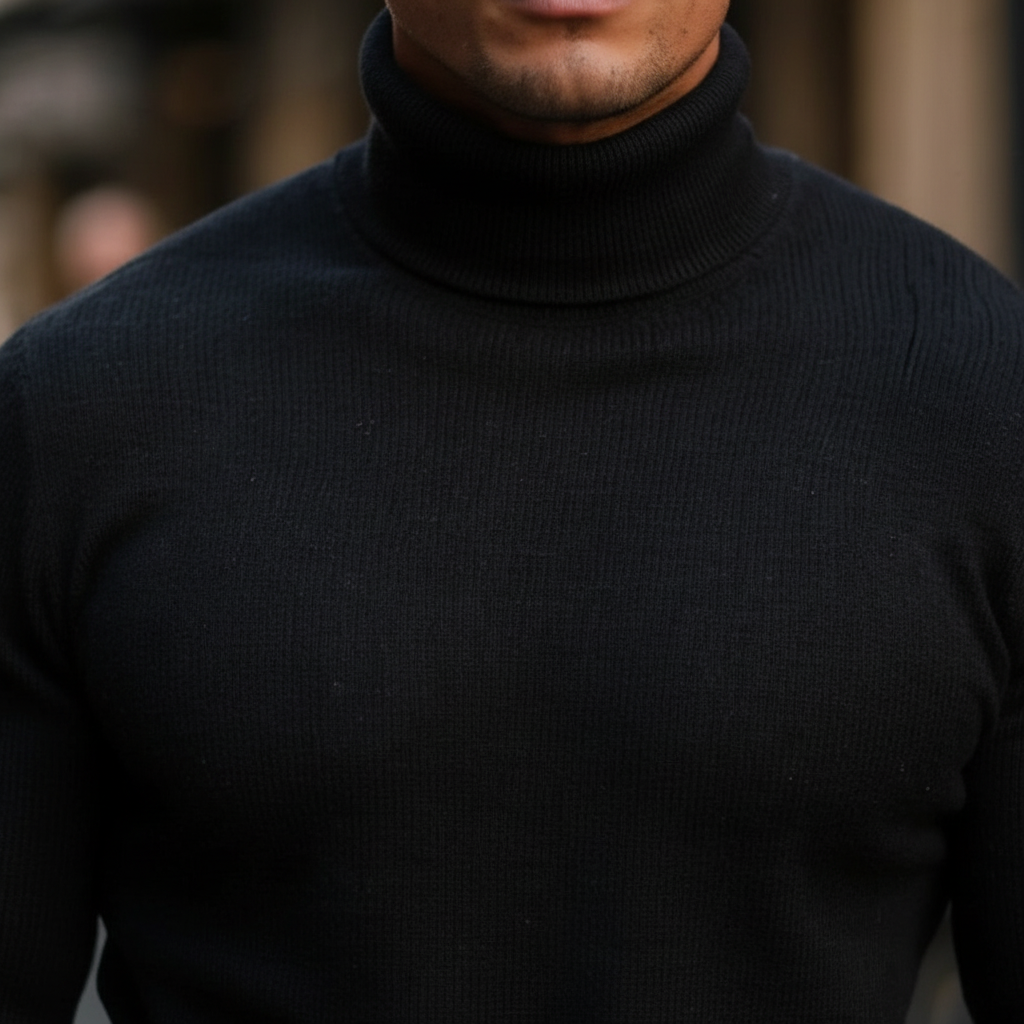 Klassische Rollkragenpullover - Leon