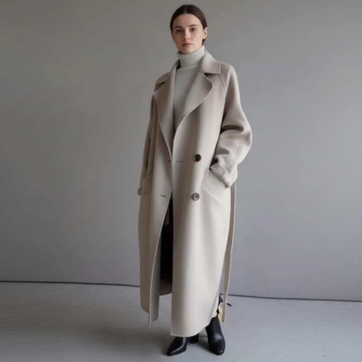 Klassischer Damenmantel - Maja