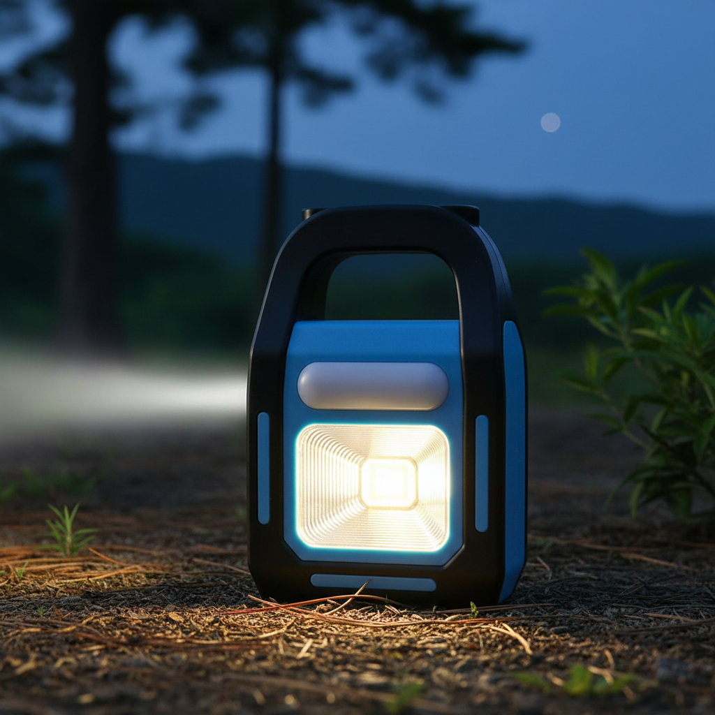 Kompakte Solar Powerbank Lampe - GlowRover