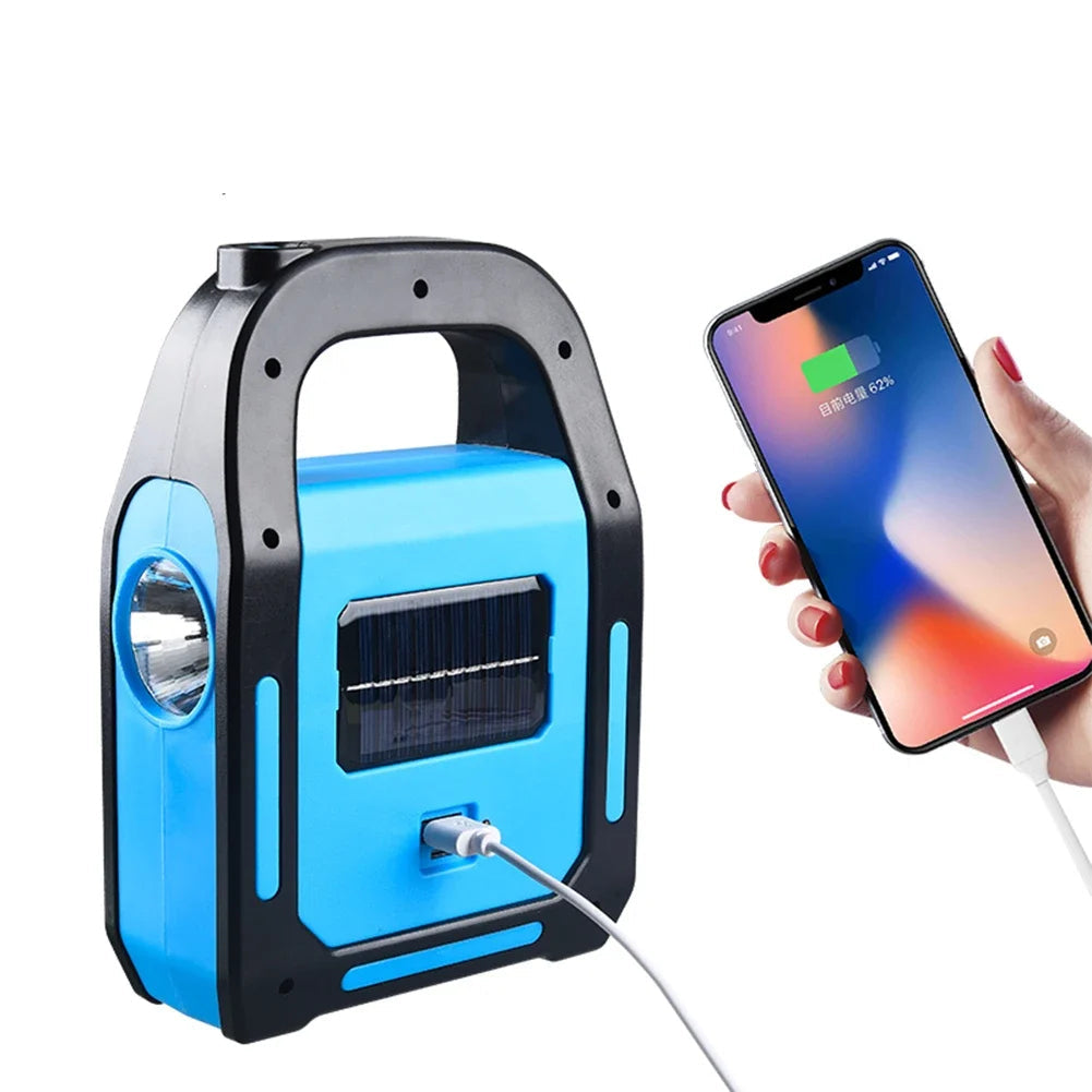 Kompakte Solar Powerbank Lampe - GlowRover