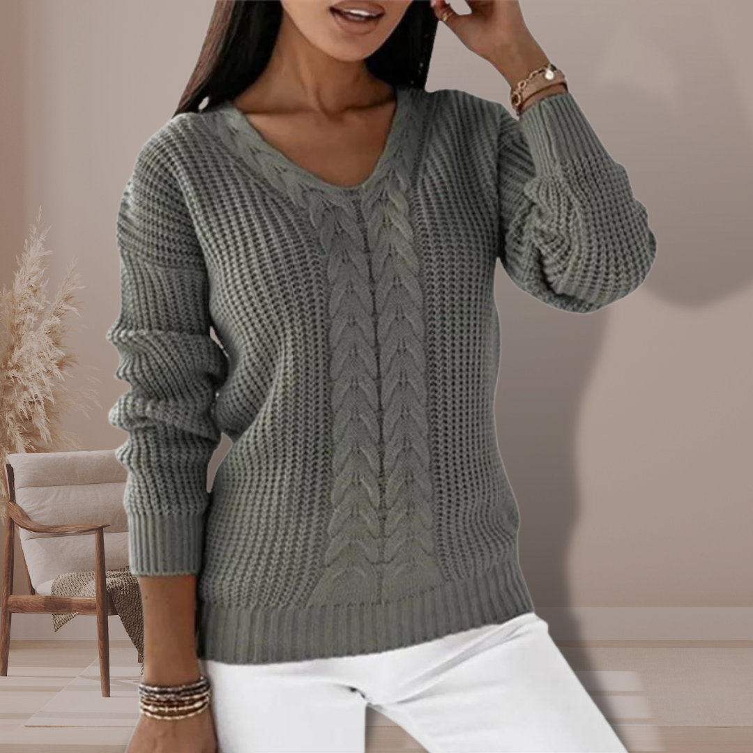 Luksusowy sweter damski - Vivienne
