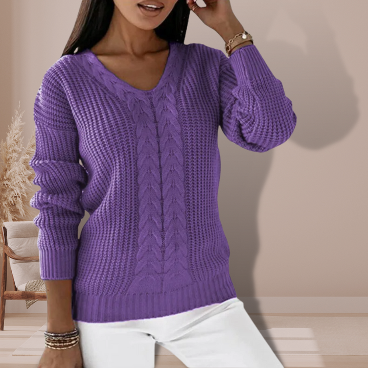 Luksusowy sweter damski - Vivienne