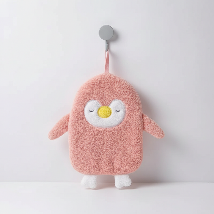 Korallfleece Handtuch - PenguinTowel