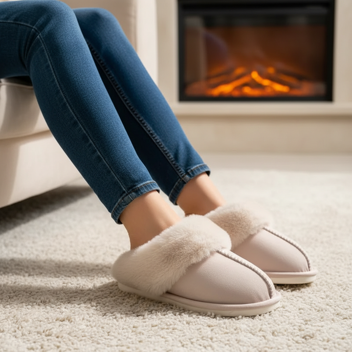 Kunstsuede Außen Mit Plüsch Innen - SnugFluff