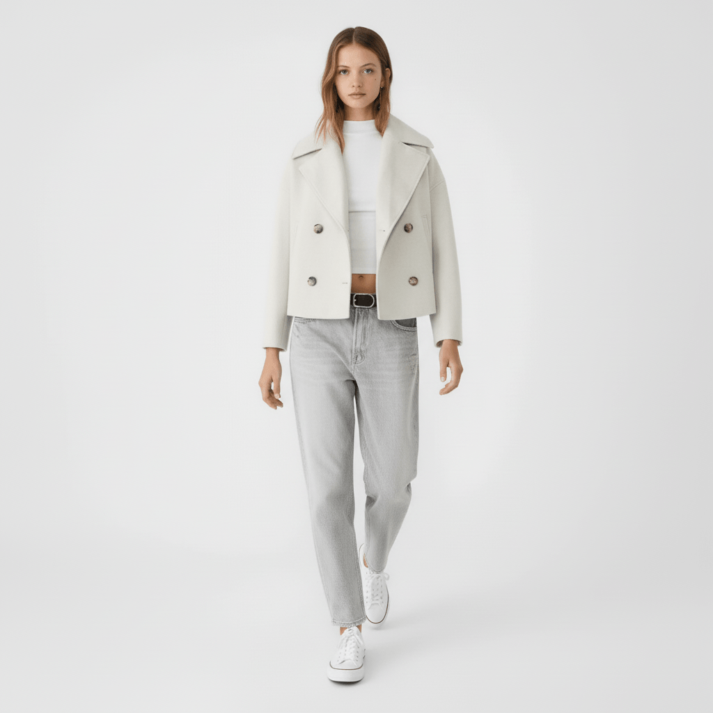 Kurze Zweireihige Jacke - Dorothea