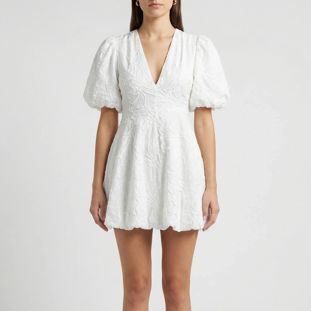 Kurzes Kleid Mit Tiefem V-Ausschnitt - Lois
