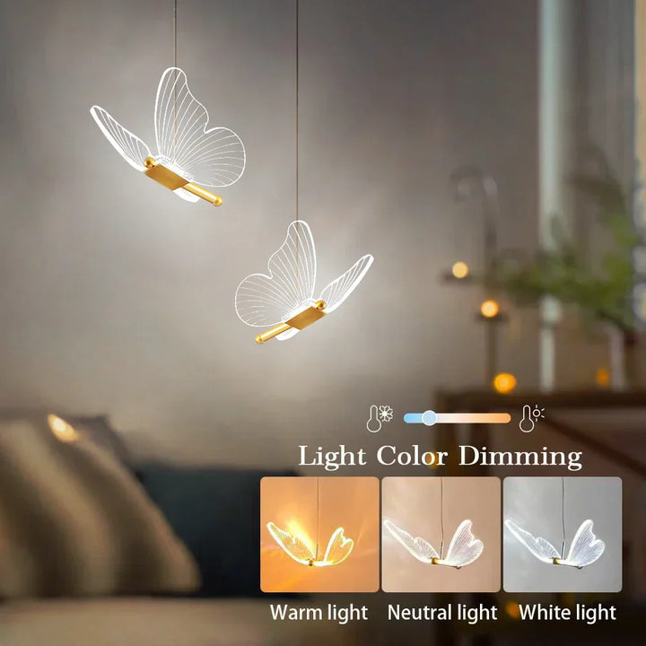 LED Lampa wisząca motyl - ButterLuxe