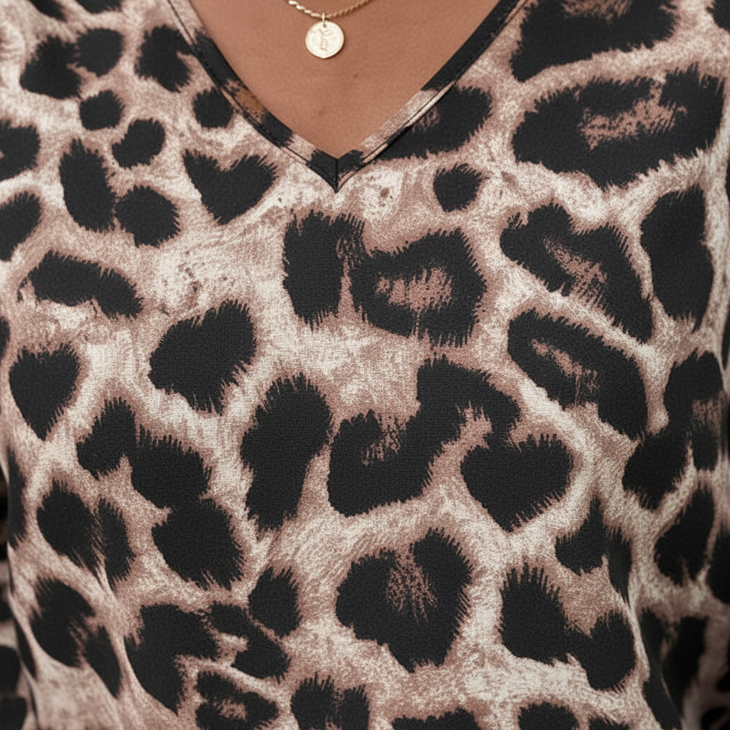 Langärmelige Damesbluse -  Sabine