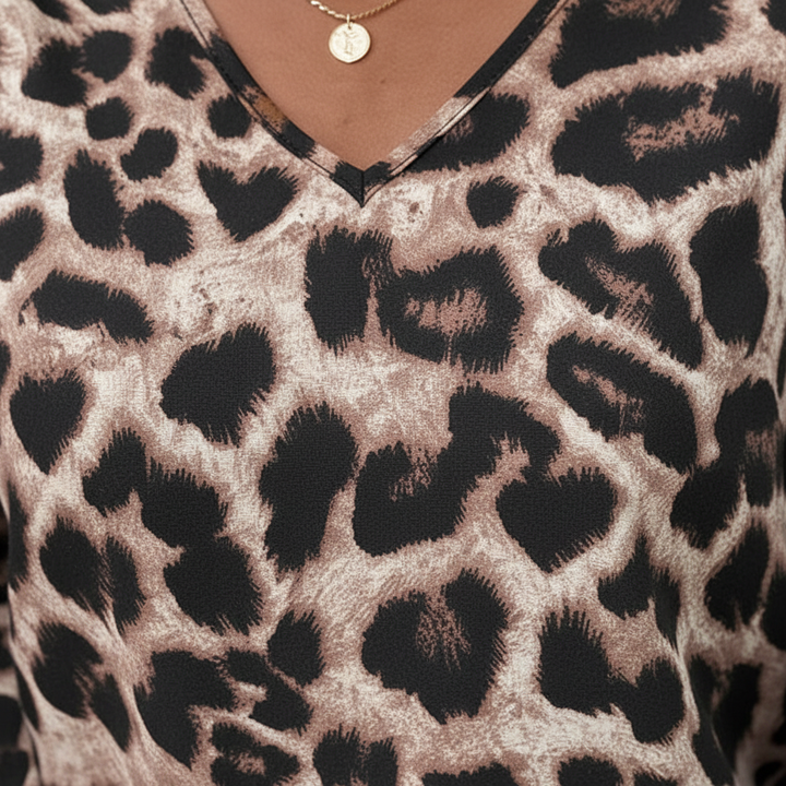 Langärmelige Damesbluse -  Sabine