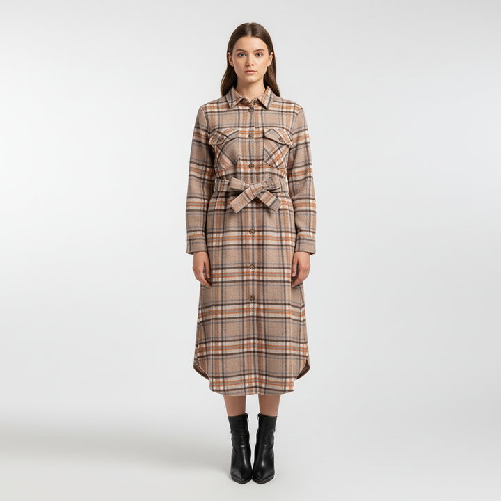 Langärmlige Abendkleid - Angelina