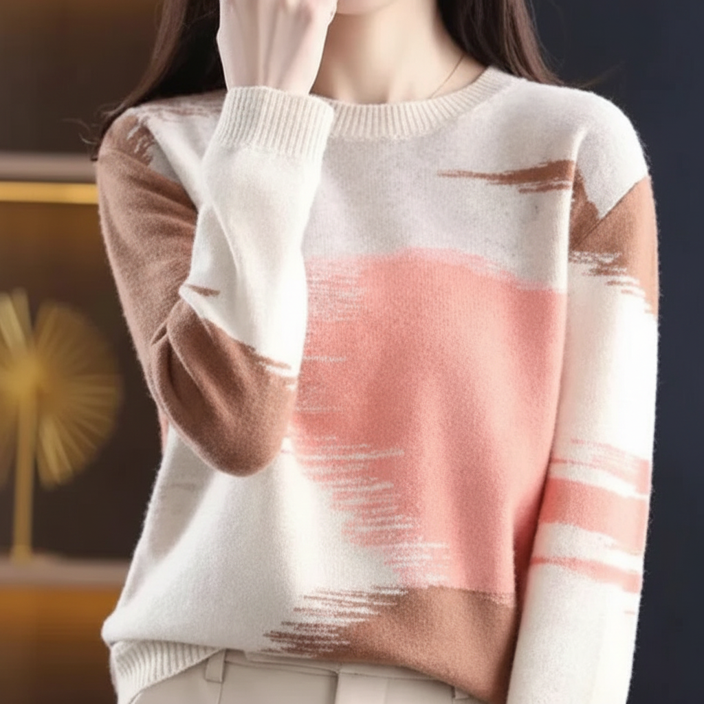 Damenpullover Mit Runder Ausschnitt - Greta