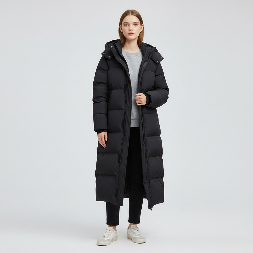 Lange Daunenjacke -  Annalena