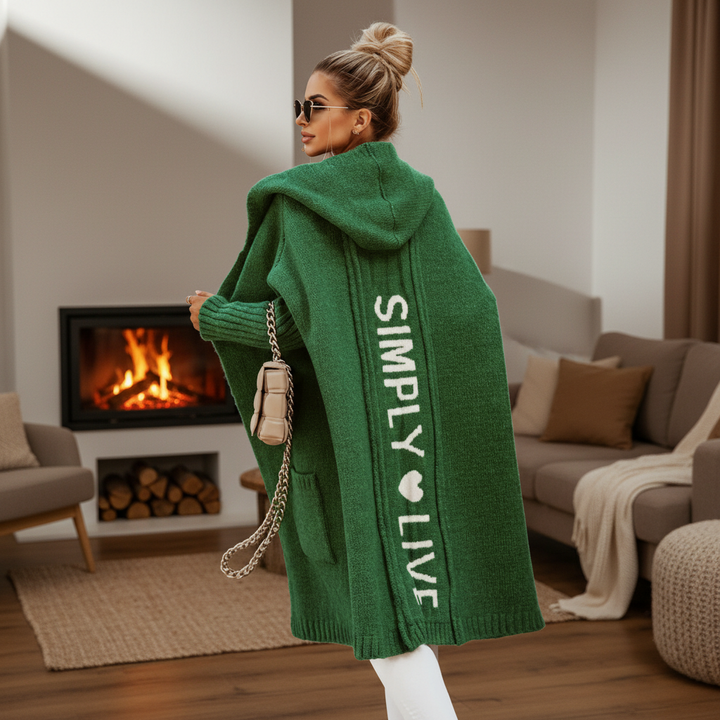 Lange Strickjacke - Valentina