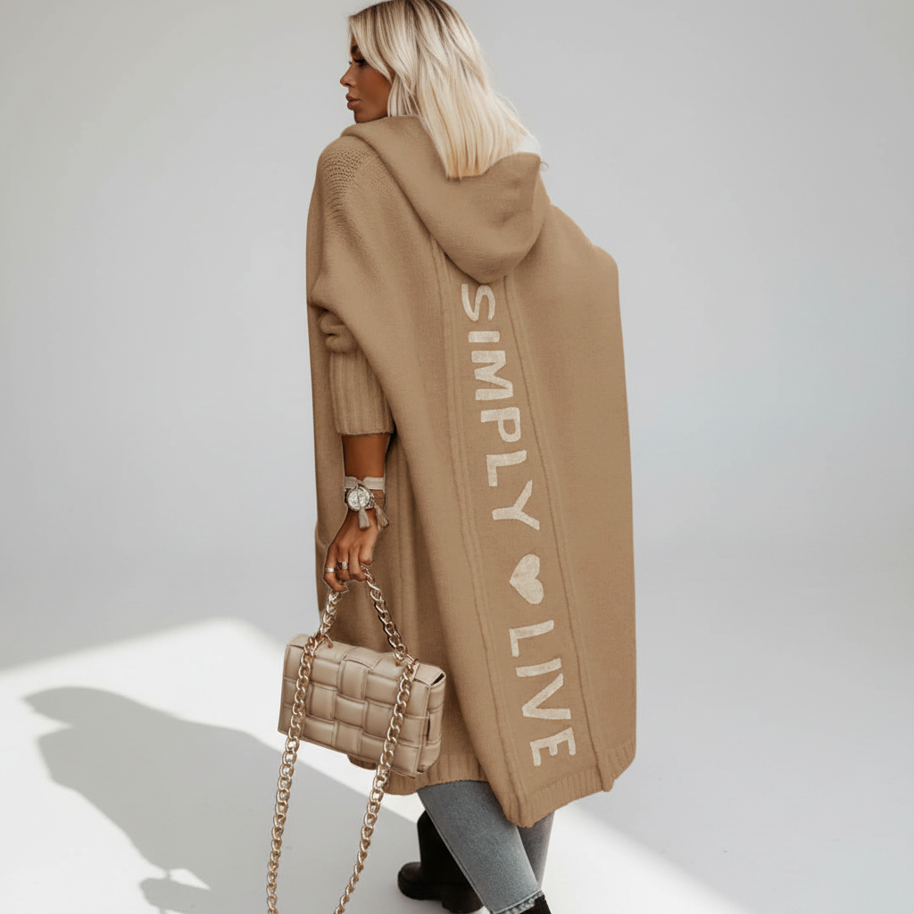 Lange Strickjacke - Valentina