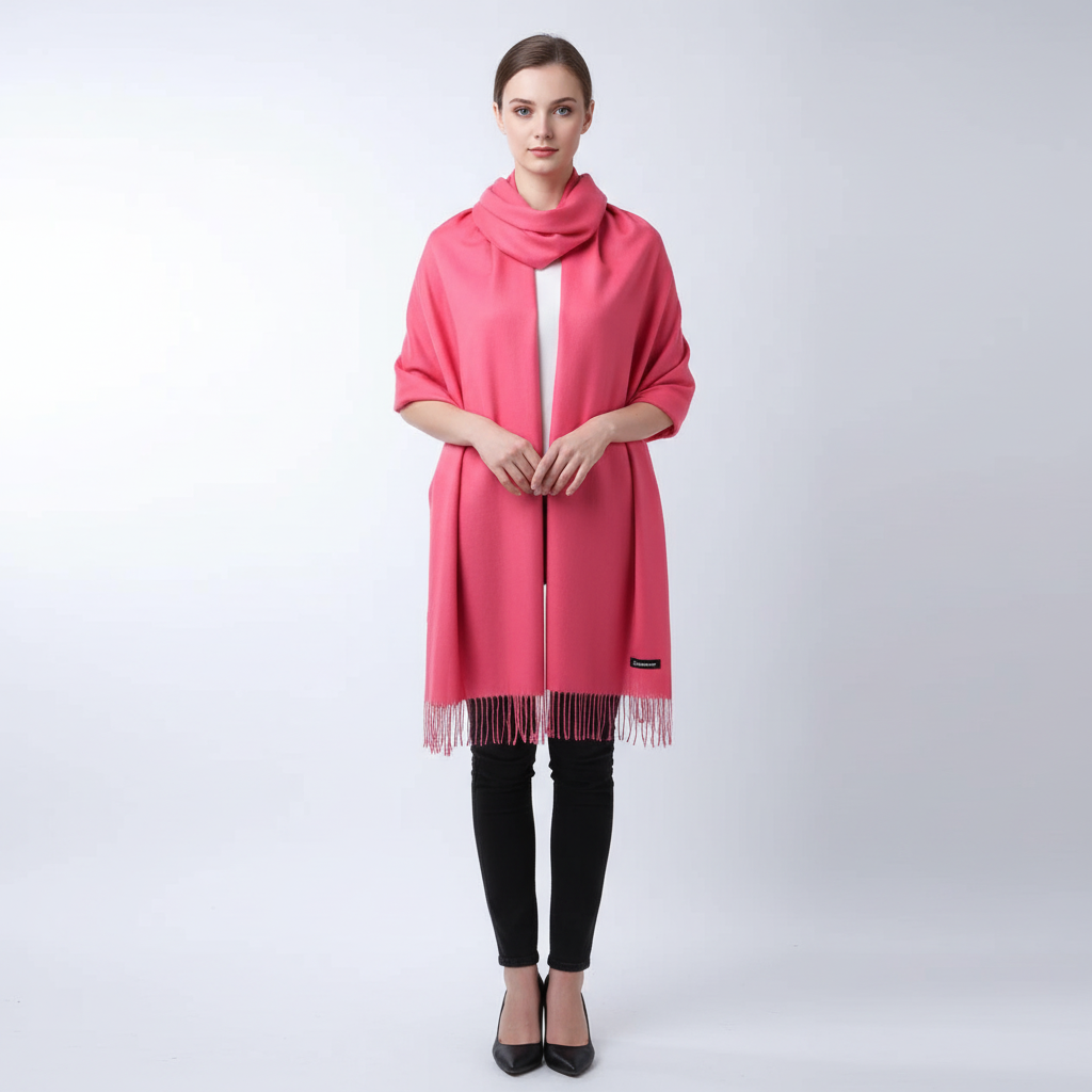 Langer Damen-Kaschmirschal - CashmereLux