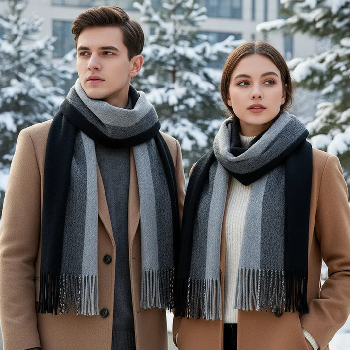 Długi szalik z kaszmiru - CashmereHaven