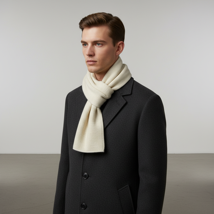 Langer Gestrickter Unisex Schal - CashmiLux