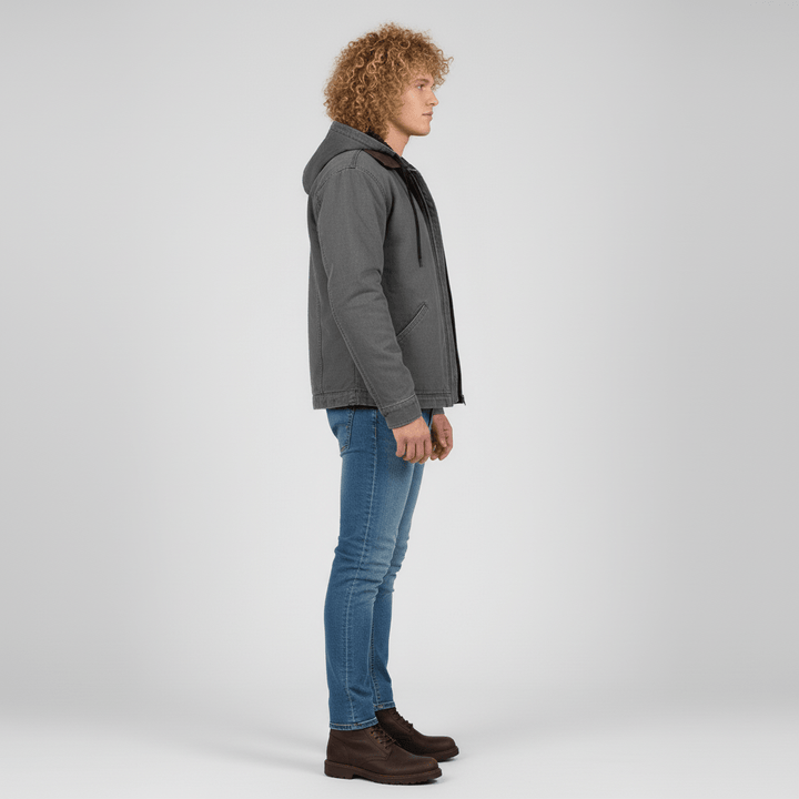 Lässige Kapuzenjacke Zum Layern - Yves