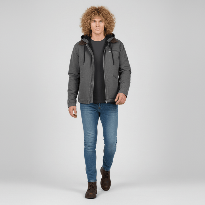 Lässige Kapuzenjacke Zum Layern - Yves