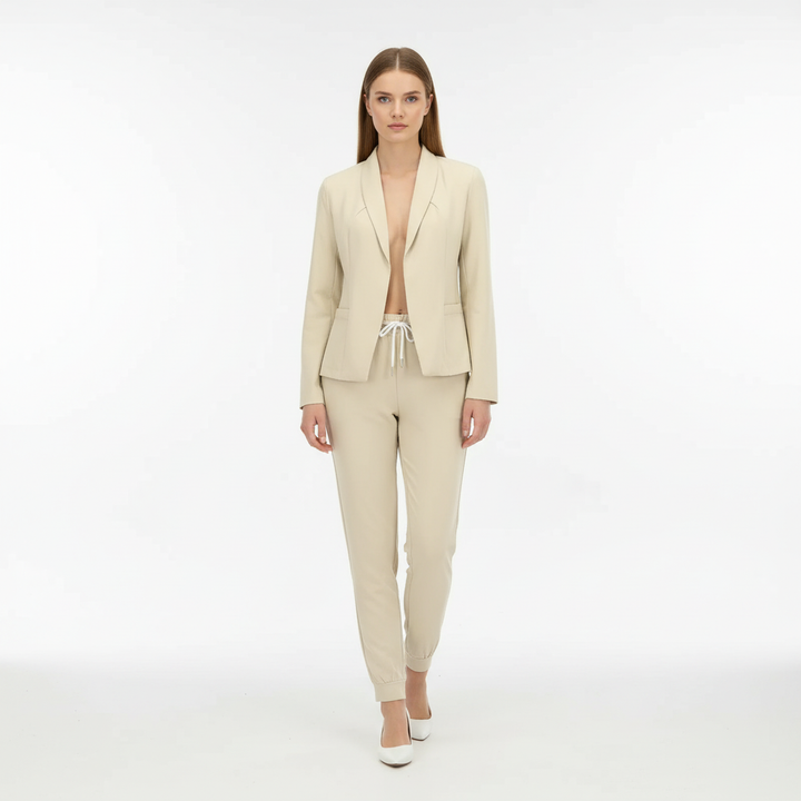Lässiger Blazer Und Hose - Jessica