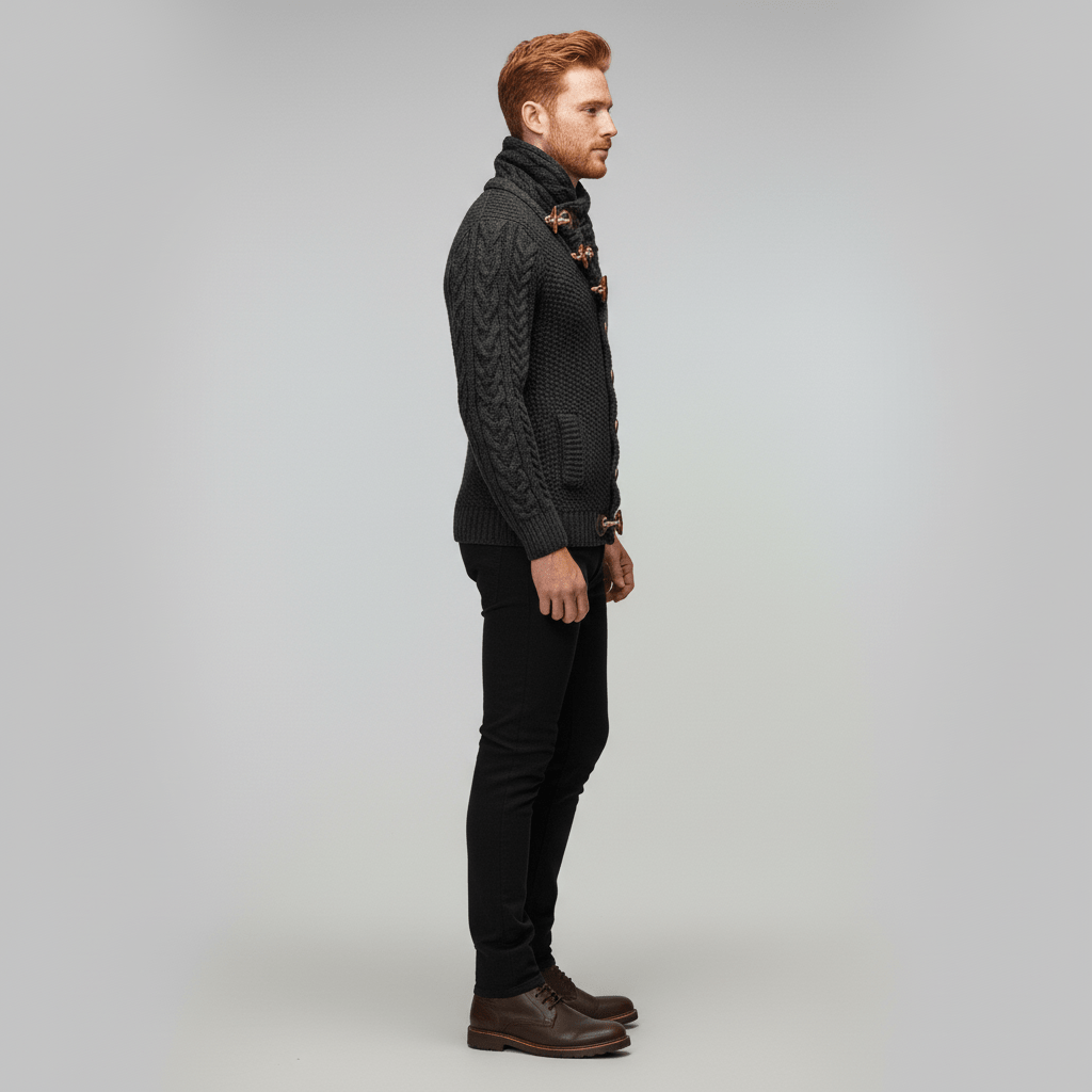 Lässiger Grobstrick-Cardigan - Ferdinand