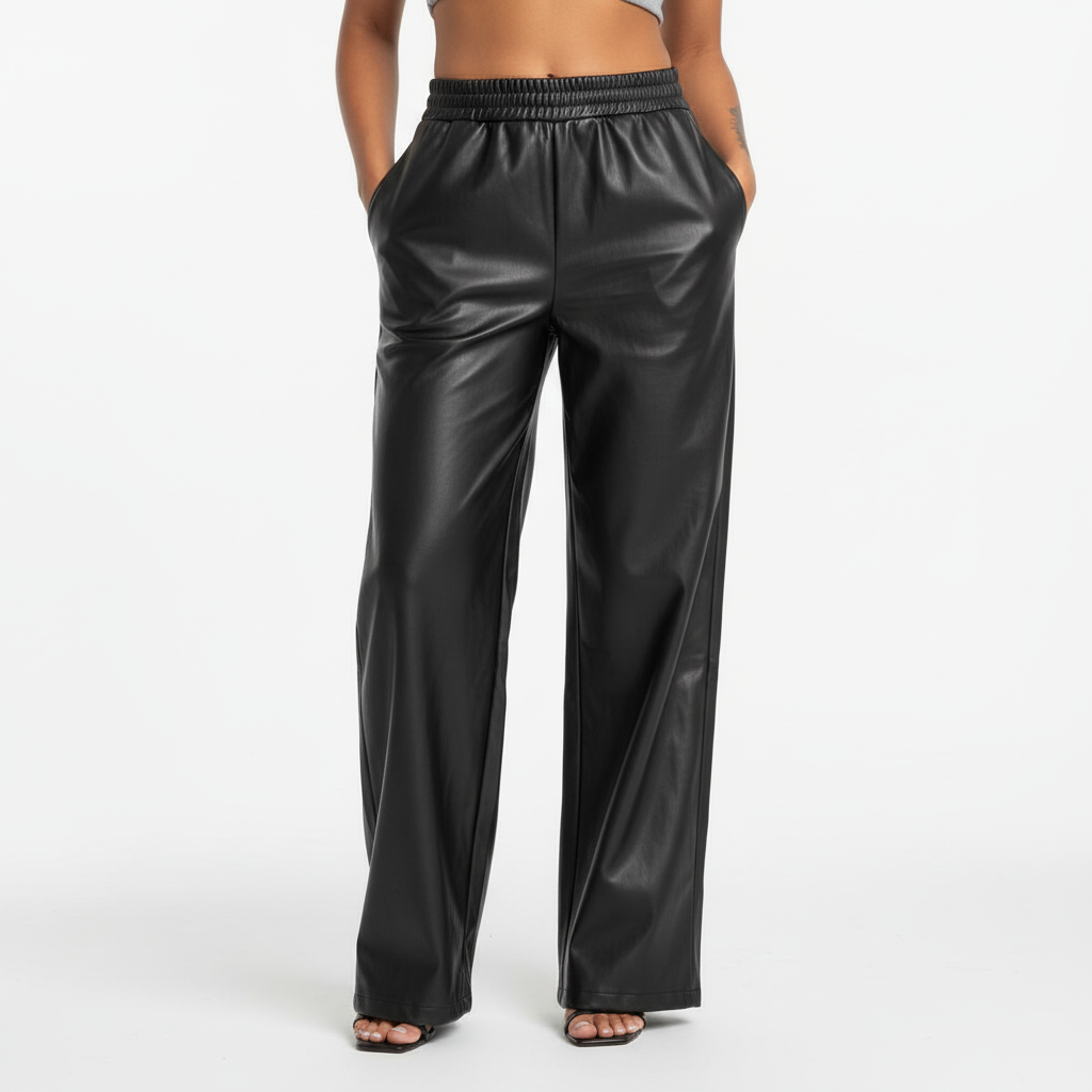 Lederhose Mit Baggy-Schnitt - Suzy