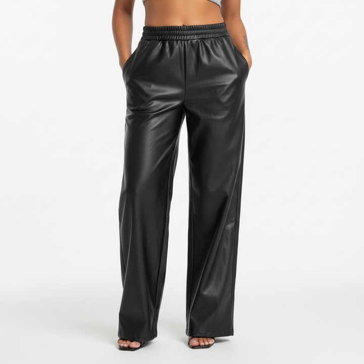 Lederhose Mit Baggy-Schnitt - Suzy