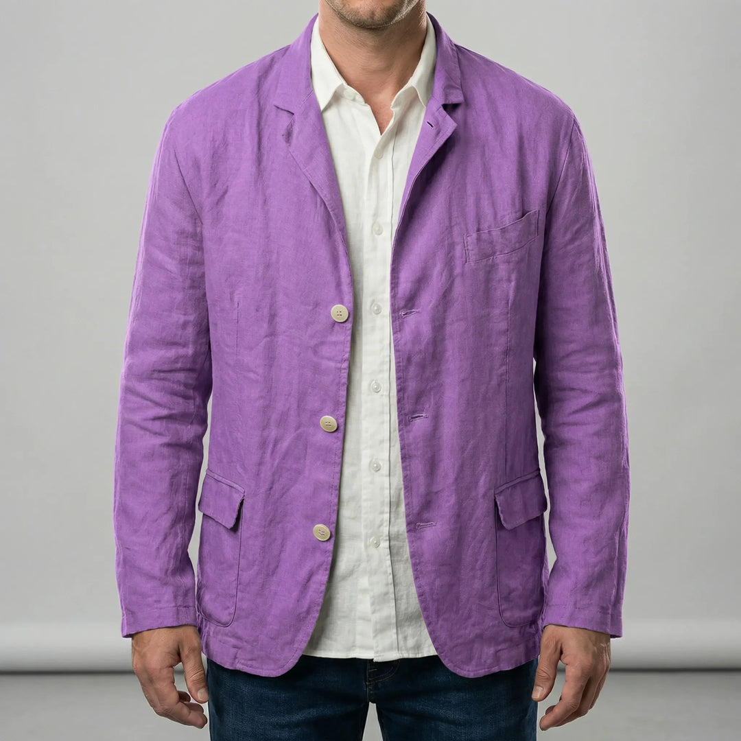 Leichte Jacke Mit Knopfleiste - Henrick