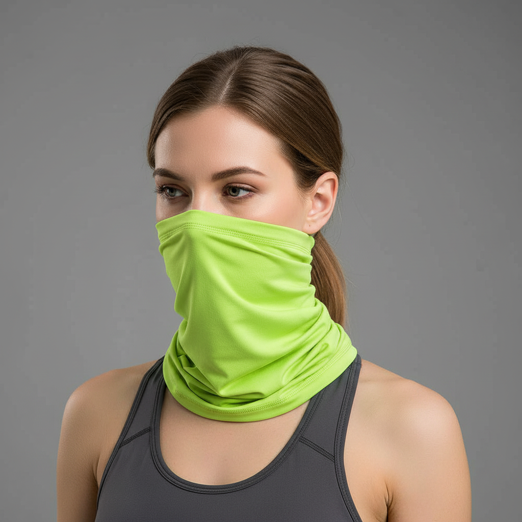 Leichter Nahtloser Schlauchschal Aus Polyester - ThermaLoop