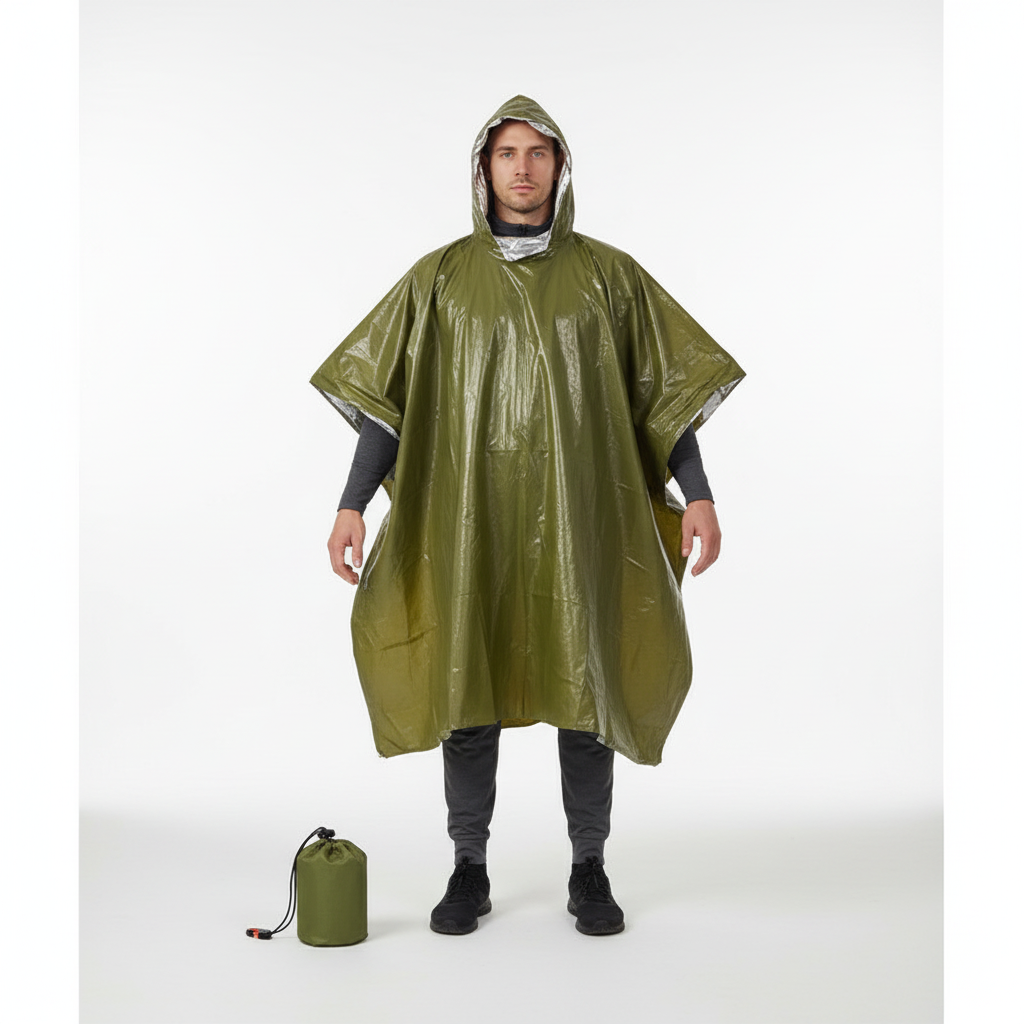 Leichter Outdoor Notponcho - PackPoncho