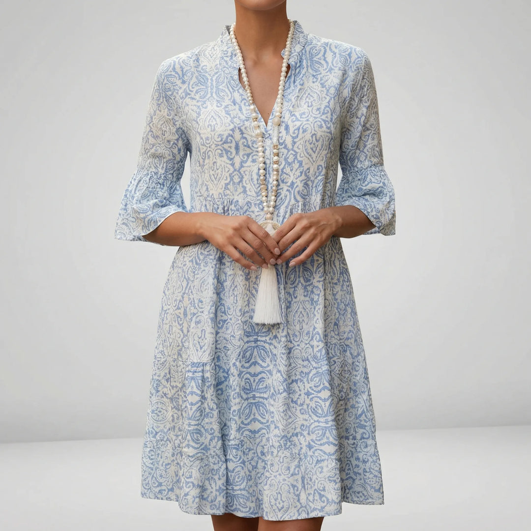 Leichtes Kurzarmkleid - Alessia