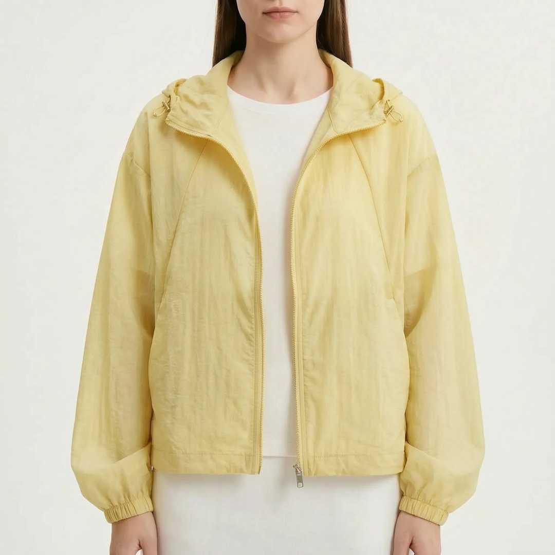 Lightweight Hooded Windbreaker -  Kathryn