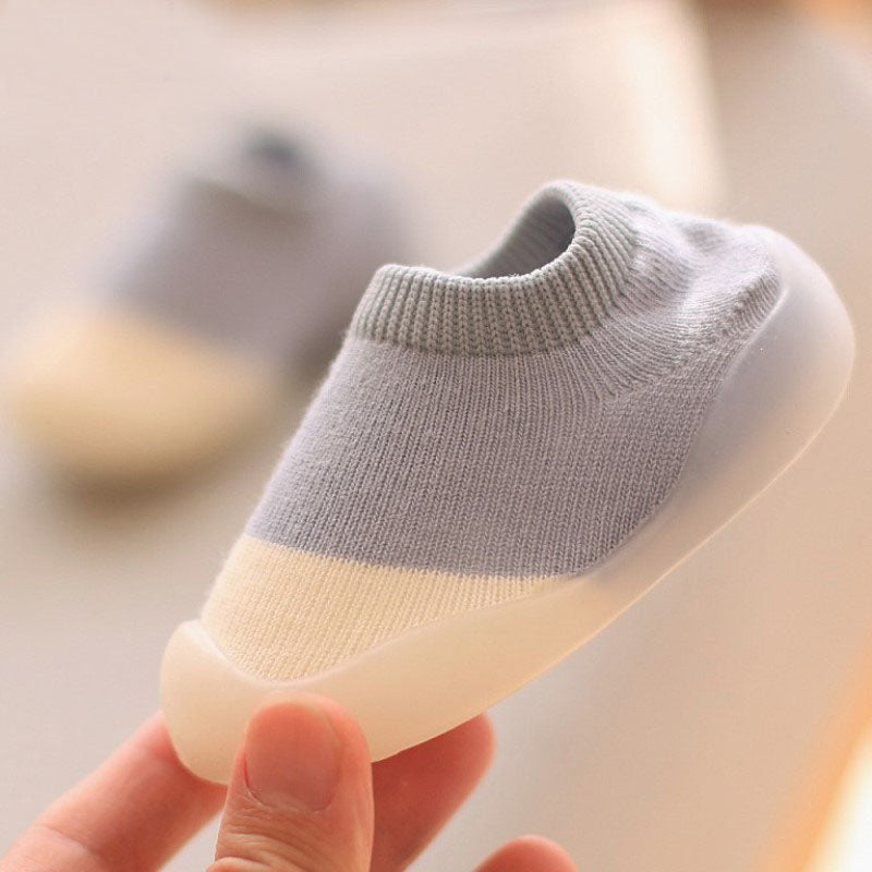 Miękkie Dziewiarskie Buty Dla Maluchów - Antypoślizgowe Kapcie