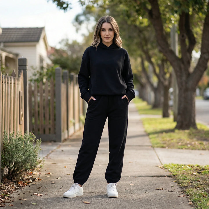 Lockeres Hoodie-Set Im Athleisure-Stil - Brandi
