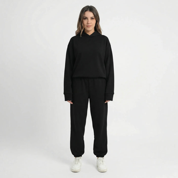 Lockeres Hoodie-Set Im Athleisure-Stil - Brandi